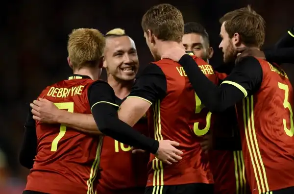 BELGIO. Nel Gruppo B di qualificazione i 'Diavoli Rossi' sono passati come primi, in scioltezza, a 23 punti, con 7 vittorie, 2 pareggi e 1 sconfitta.