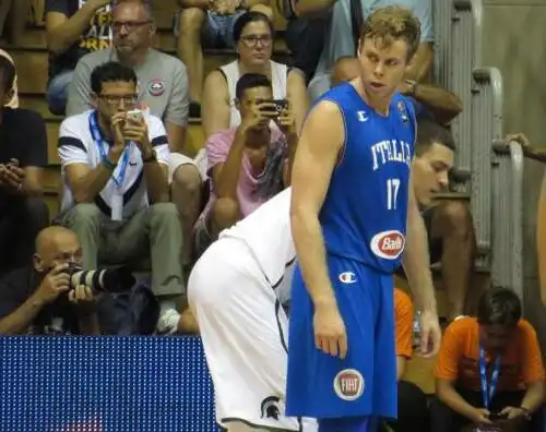 Nicolò Melli prova a mettere pressione alla Serbia