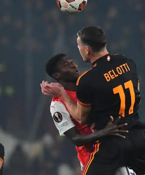 Europa League: brutto scivolone della Roma. Le foto