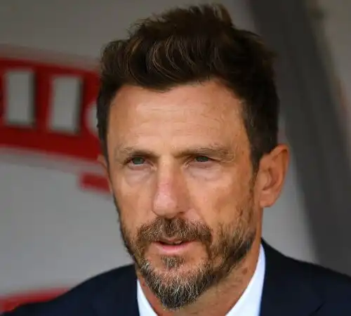 Eusebio Di Francesco tra Nandez e Strootman