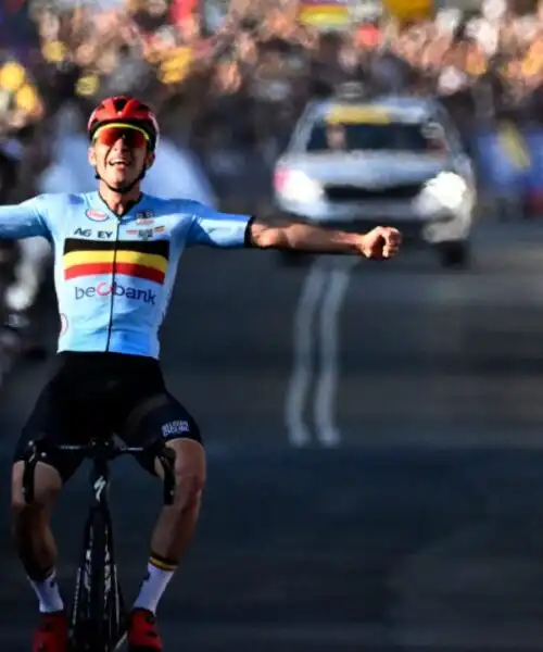 Remco Evenepoel campione del mondo, Matteo Trentin quinto