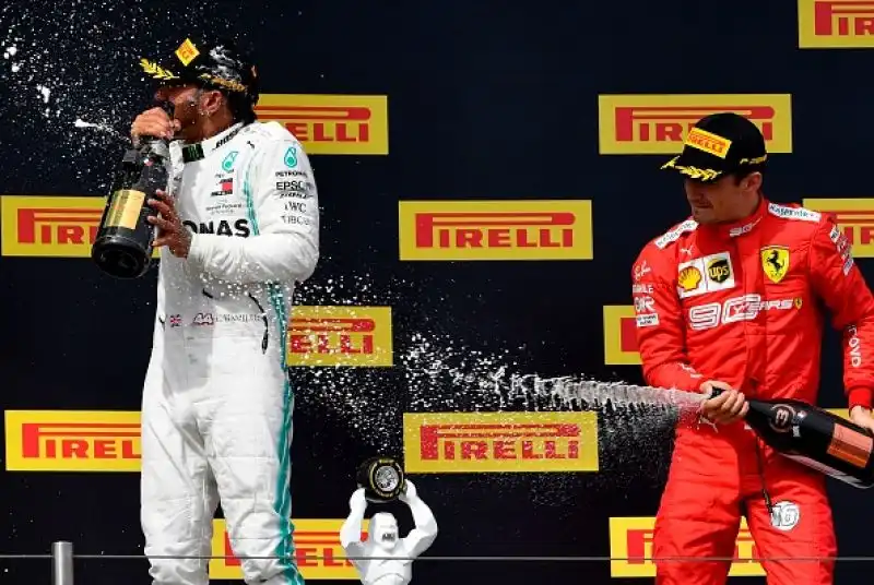 Il pilota britannico ha vinto davanti a Bottas e Leclerc, quinto Vettel alle spalle di Verstappen.