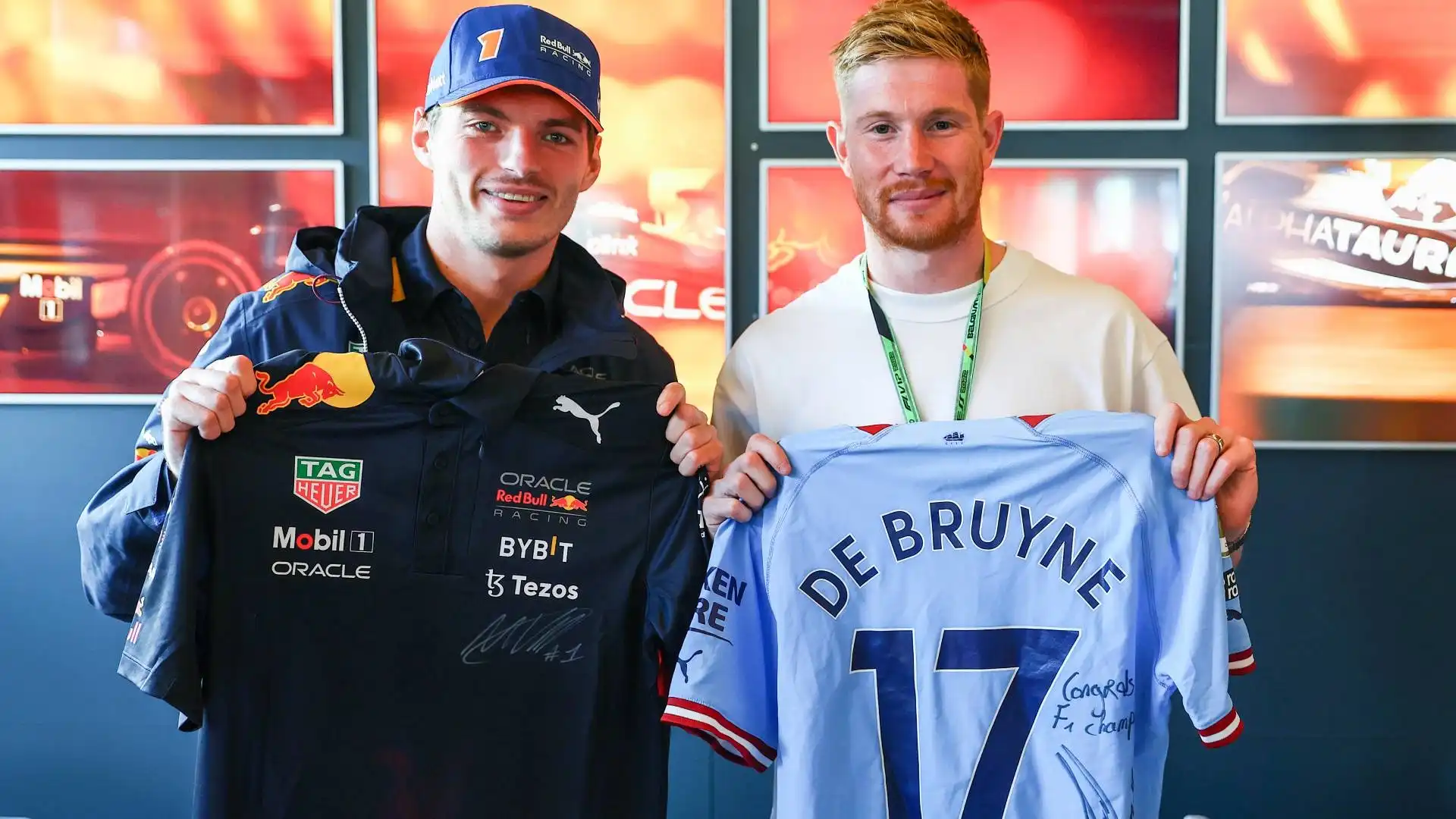 Un ospite d'onore al Gran Premio del Belgio