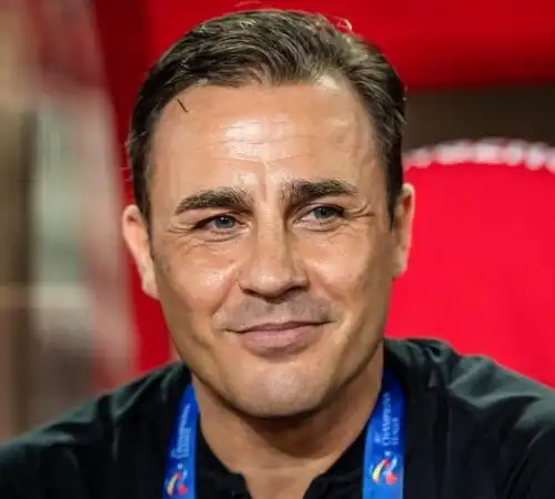 Fabio Cannavaro sorpreso da Gleison Bremer