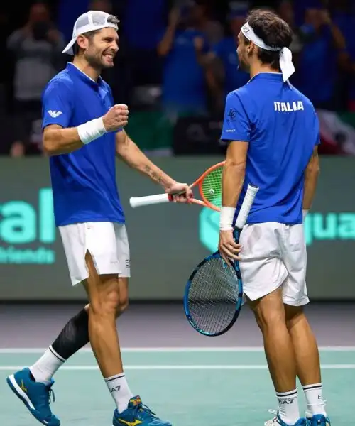 Coppa Davis, Fognini-Bolelli da urlo: l’Italia è in semifinale