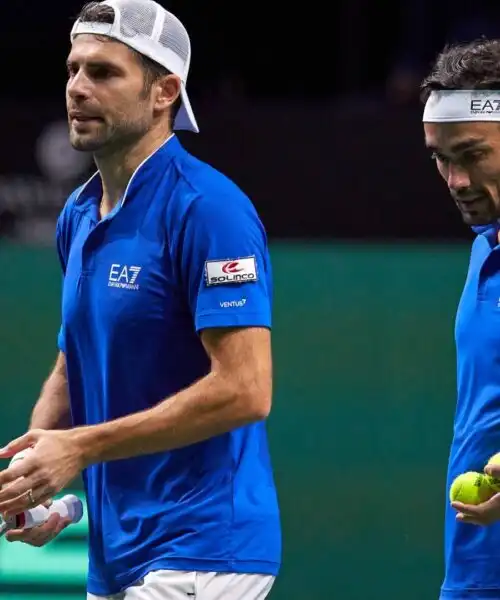 Coppa Davis, Fognini-Bolelli in coro: “Sonego ha giocato una grande partita”