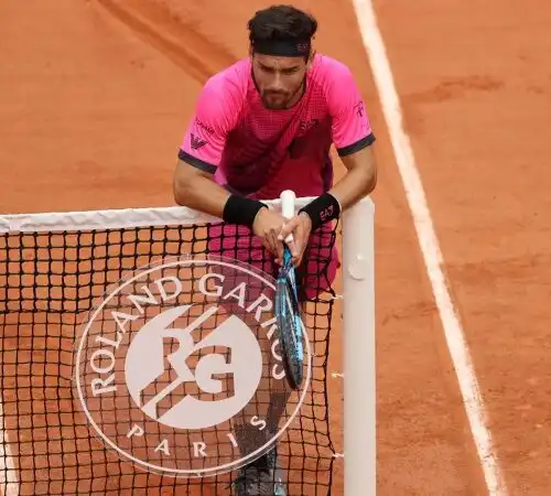 La pioggia interrompe la crisi di Fabio Fognini