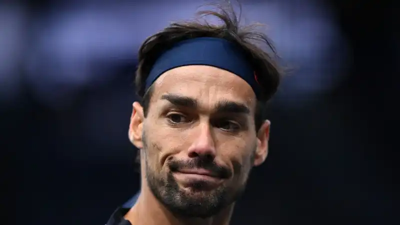 Giornata no per Fabio Fognini: infortunio e sconfitta contro Dimitrov