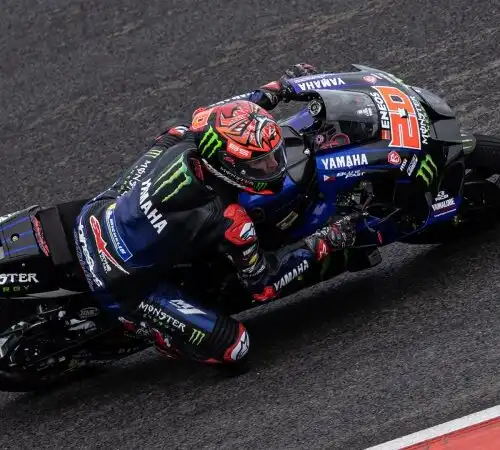 Enea Bastianini e Marc Marquez nella scia di Quartararo