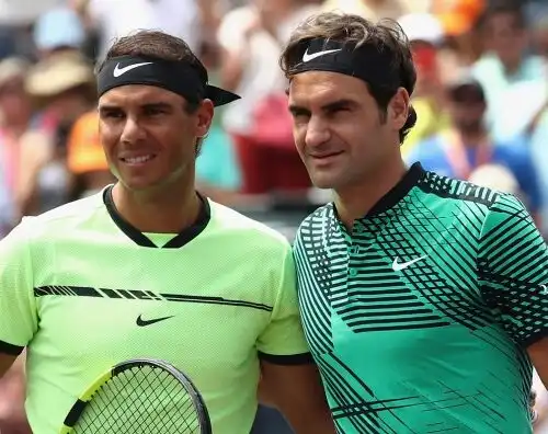 Federer cannibale, Nadal strapazzato