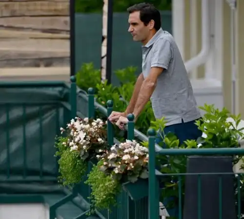I pensieri di Roger Federer preoccupano i suoi tifosi