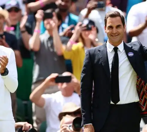 A Wimbledon si rivede Roger Federer: il messaggio del campione svizzero