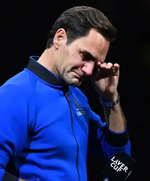 Roger Federer, sconfitta e addio in lacrime