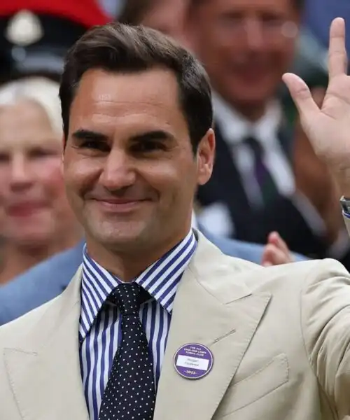Roger Federer accolto come un Re a Wimbledon: con lui Kate, le foto