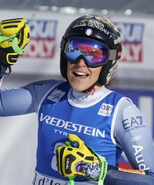 Federica Brignone domina il Super-G in Val d’Isere, anche Sofia Goggia sul podio