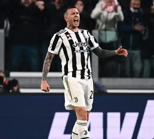 Juventus, Federico Bernardeschi ha in mente un doppio obiettivo