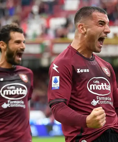 Serie A, la Salernitana asfalta la Sampdoria: poker servito