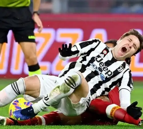 Infortunio per Federico Chiesa, Juventus preoccupata