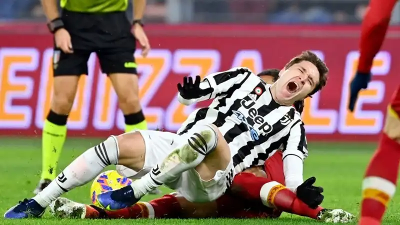 Juve, stagione finita per Federico Chiesa: sarà operato al ginocchio