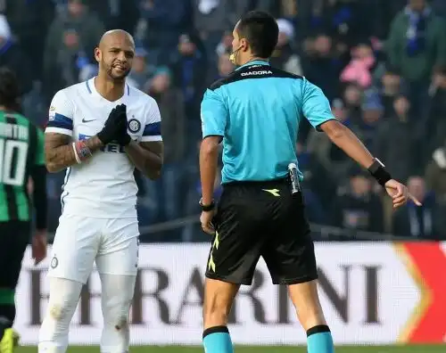 Serie A, due giornate a Felipe Melo
