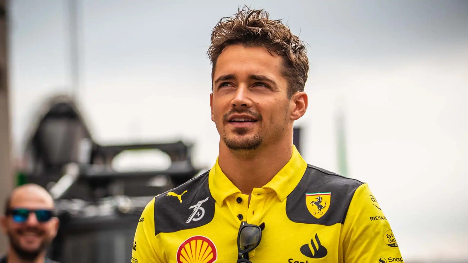 Charles Leclerc avrebbe voluto festeggiare il suo centesimo fine settimana in Ferrari in maniera differente