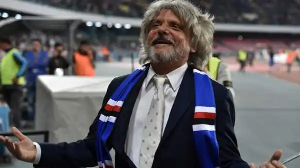 Il presidente è stato fischiato da buona parte della tifoseria azzurra.