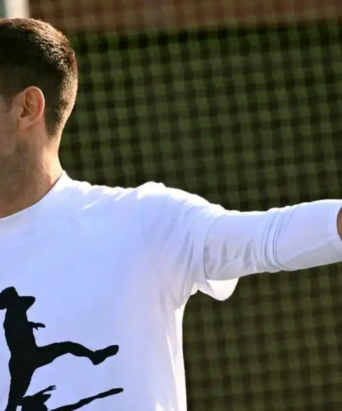 Festa grande a casa di Novak Djokovic: le foto