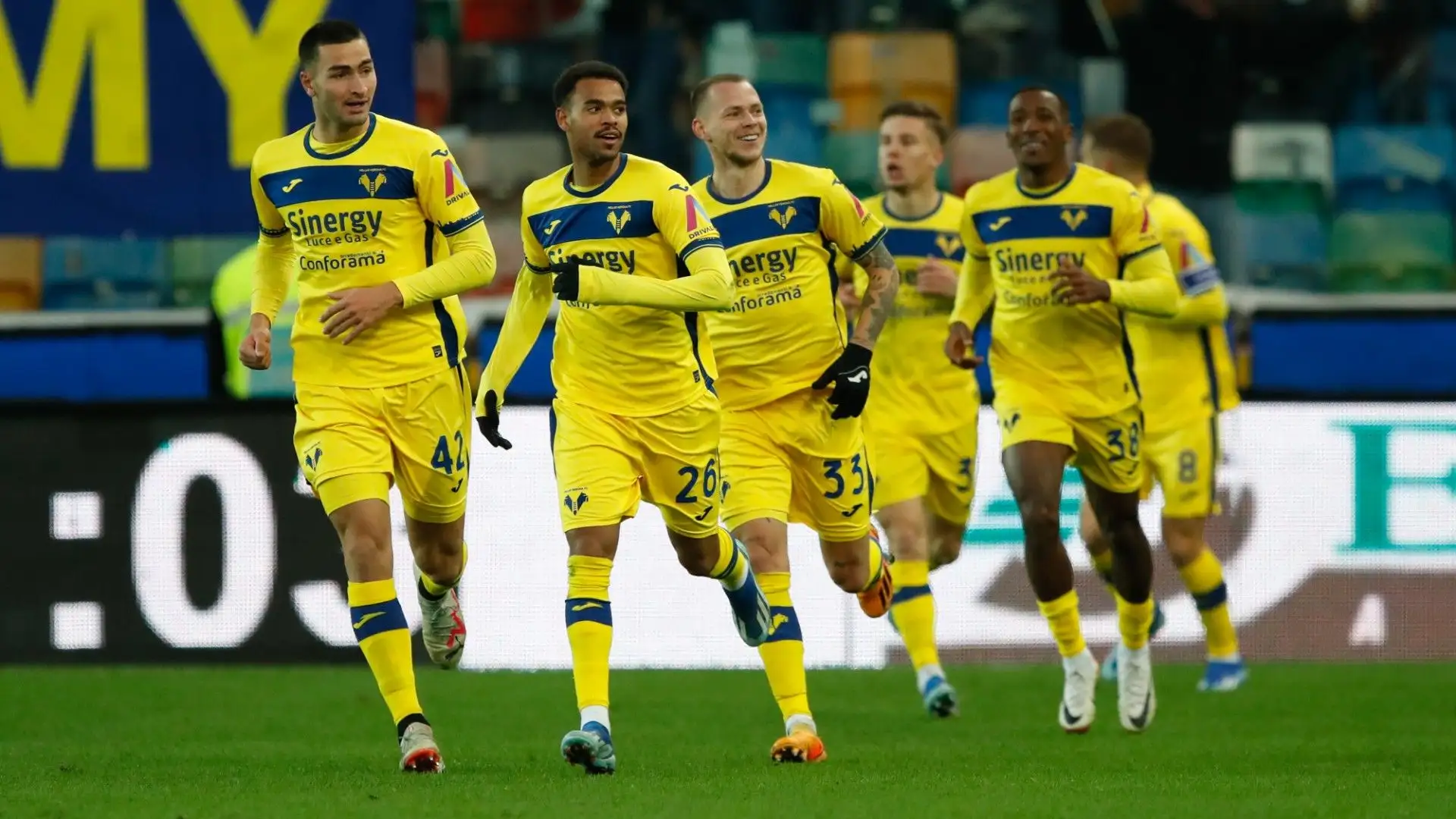Il terzo gol dell'Hellas Verona è arrivato al 97'