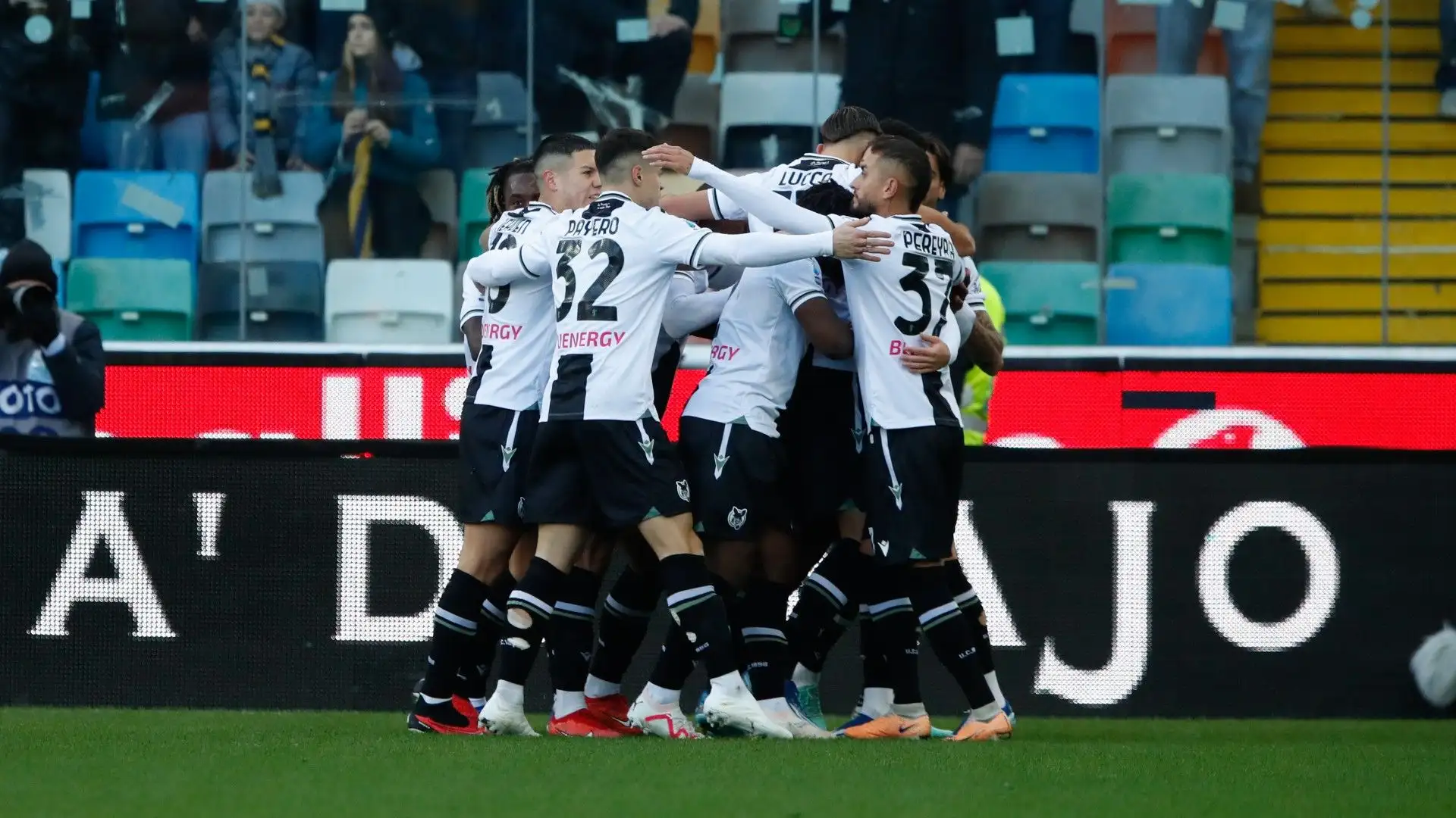 La prima rete dell'Udinese è stata segnata da Kabasele