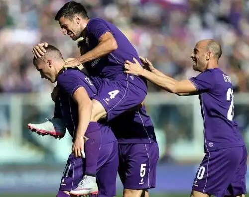 La Fiorentina strapazza il Frosinone