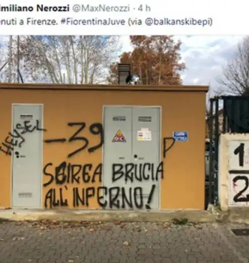 Firenze, vergogna prima del match