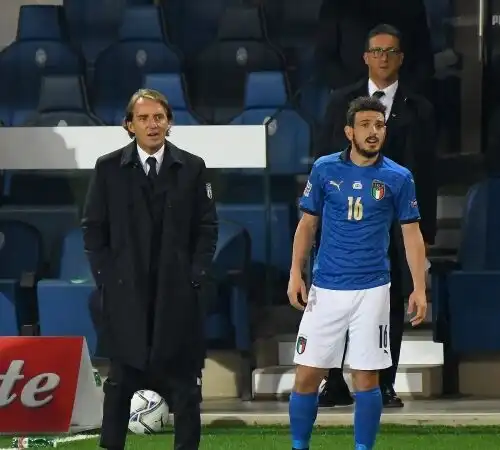 Mancini e Florenzi in difesa di Immobile