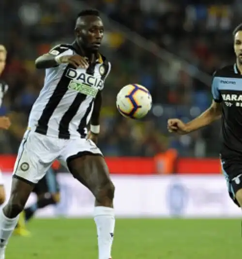 Udinese-Lazio: Pagelloide bianconero