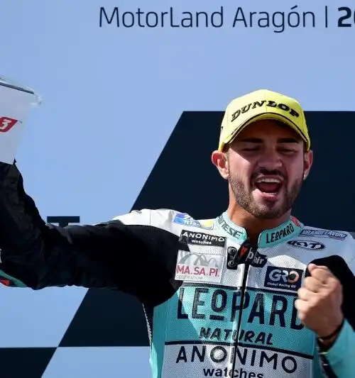 Moto3: Dennis Foggia vince in volata ad Aragon
