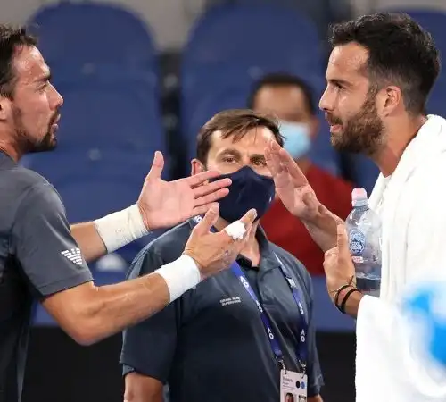 Fognini la spunta al super tie-break su Caruso