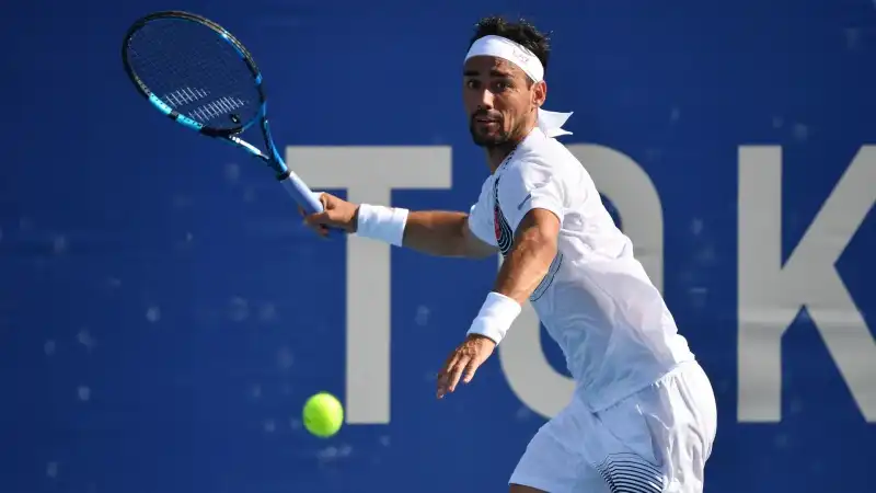 Tokyo 2020: Fabio Fognini non perde la testa