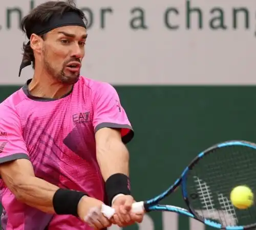 Neanche la pioggia ha salvato Fabio Fognini