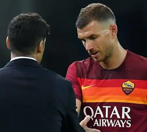 Roma: tregua Dzeko-Fonseca, nel mirino la Juventus