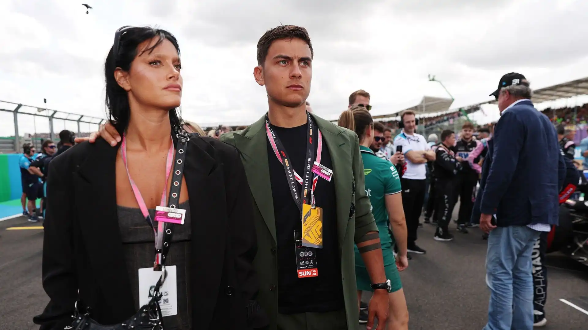Formula 1: show dei VIP a Silverstone. Le foto