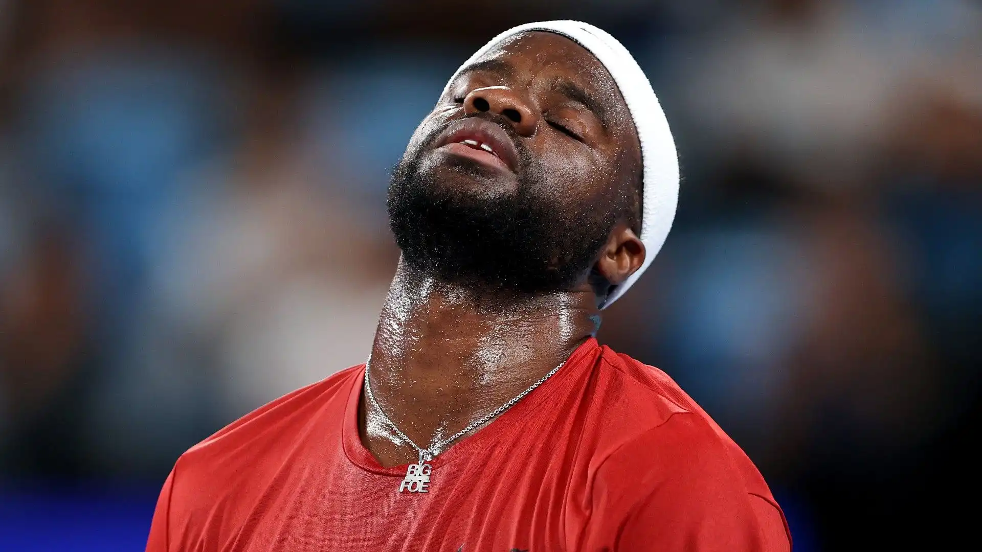 Frances Tiafoe: prima la sofferenza, poi la festa. Le foto