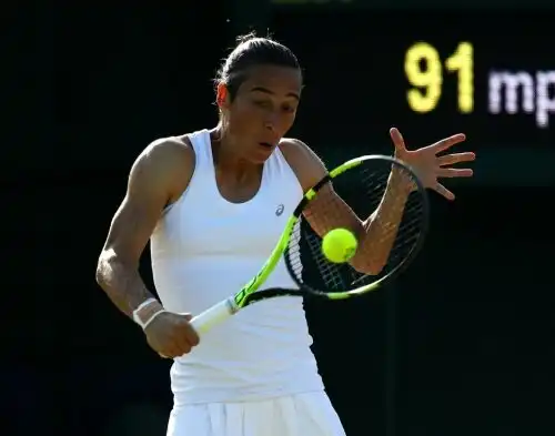 Wimbledon: batosta per Schiavone