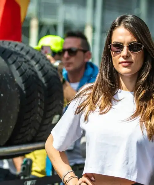 Francesca Sofia Novello a Monza per amore di Valentino Rossi: le immagini
