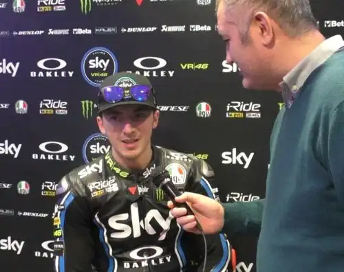 Bagnaia subito convincente ad Aragon