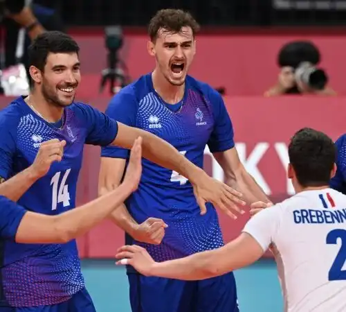 Tokyo 2020, la Francia fa la storia nella pallavolo