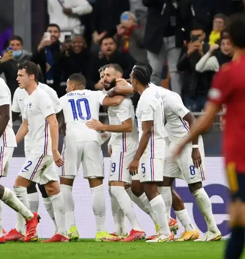 La Nations League va alla Francia: Spagna ko per 2-1 a San Siro