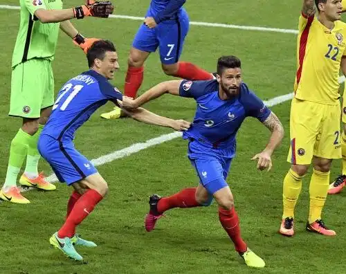 Francia-Romania 2-1