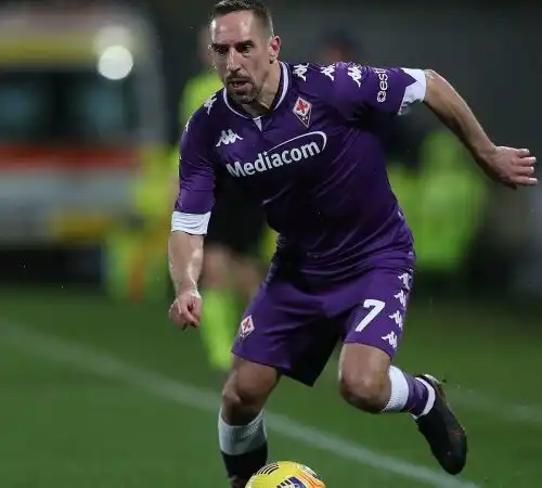 Franck Ribery spaventa la Fiorentina