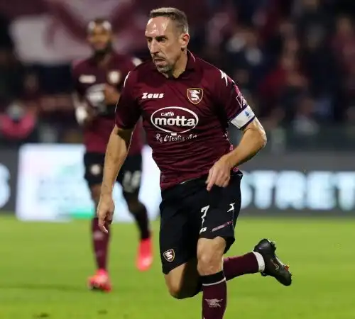 Salernitana, ecco il nuovo partner d’attacco di Franck Ribery