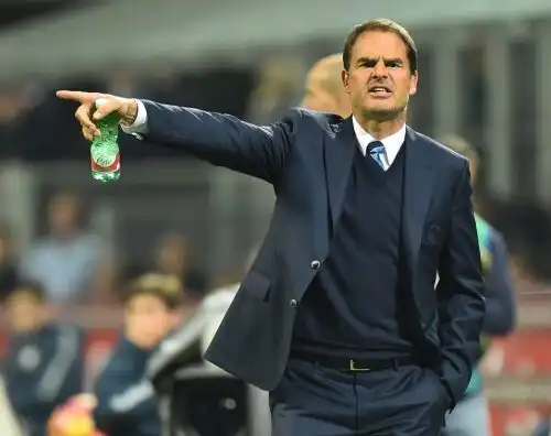 Esonero lampo per Frank De Boer?