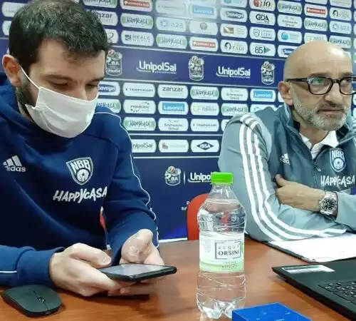 Brindisi, coach Vitucci ammette: “Sono settimane complicate”